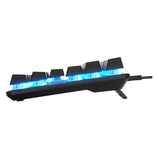 Acer eMachines EAK87 GriSiyah USB RGB Backlight RED SWITCH Mekanik Q 87 Tuşlu TKL Gaming Klavye - 5