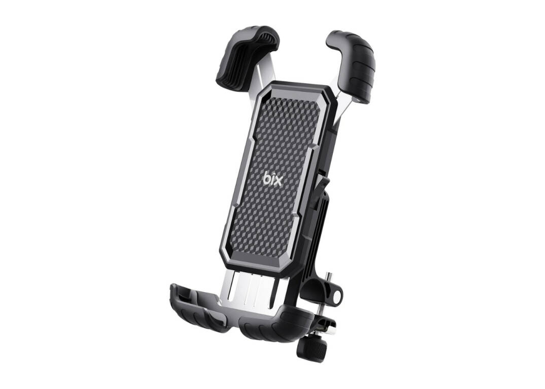 Bix BPH02 360° Derece Ayarlanabilen Gidon Bağlantılı Bisiklet Motosiklet için ABS 4-7.8¨ inç Telefon Tutucu - 1
