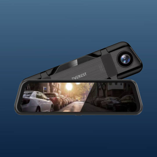 Everest CAR20 10.0 IPS Ekran 2K+720P 130°Geniş Açı Park Izlenebilen G-Sensor Ses Kontrollü Dahılı 64GB TF Kartı Araç Ö E - 5