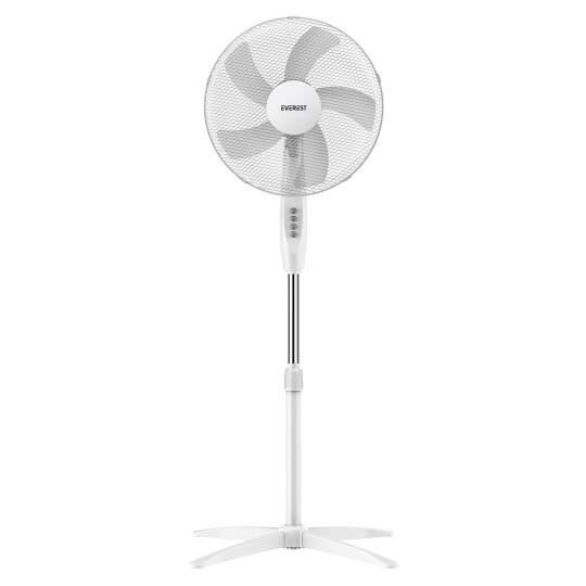 Everest FAN10 Valora Air BeyazGri 16 Maks 45W 3 Kademe 1200RPM Yıldız Ayak 5 Bıçaklı Vantilatör Pervanesi Everest