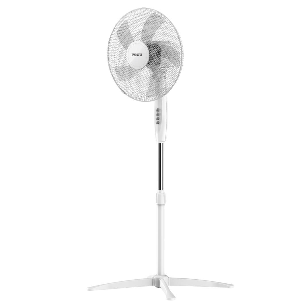 Everest FAN10 Valora Air BeyazGri 16 Maks 45W 3 Kademe 1200RPM Yıldız Ayak 5 Bıçaklı Vantilatör Pervanesi Everest - 2