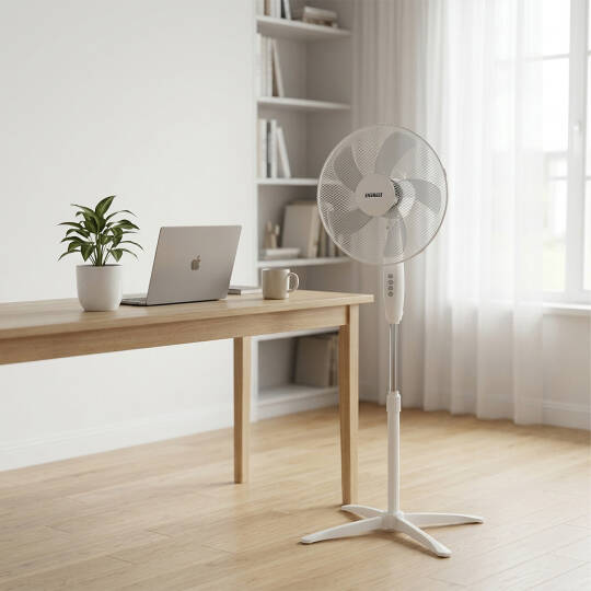 Everest FAN10 Valora Air BeyazGri 16 Maks 45W 3 Kademe 1200RPM Yıldız Ayak 5 Bıçaklı Vantilatör Pervanesi Everest - 7