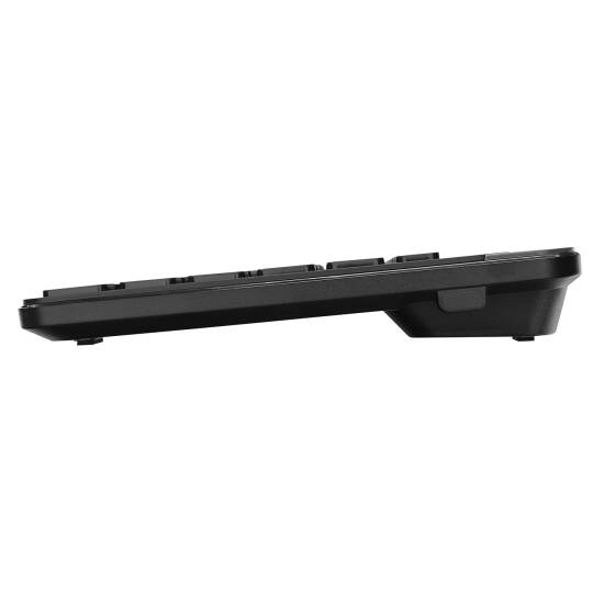 Everest KB-BT66 Siyah 2.4G+BT1+BT2 üçü bir arada 3 in 1 Q Kablosuz klavye - 5