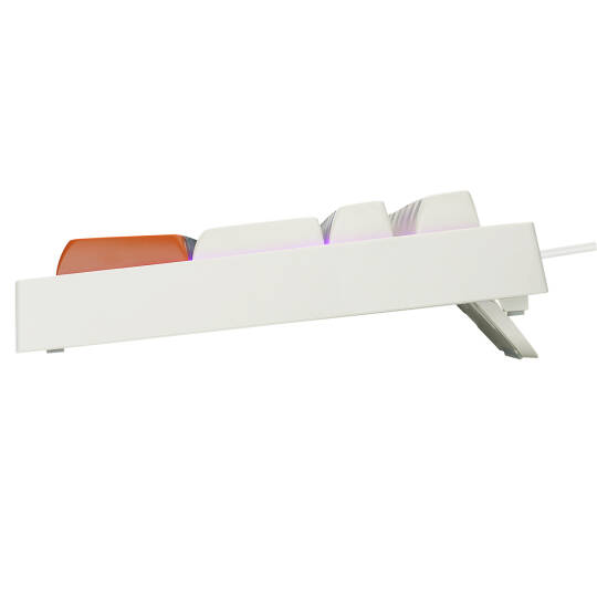 Everest KM-77 Runa GriKremKahve Usb Rainbow Aydınlatmalı Sessiz Q Klavye + Mouse Set - 6