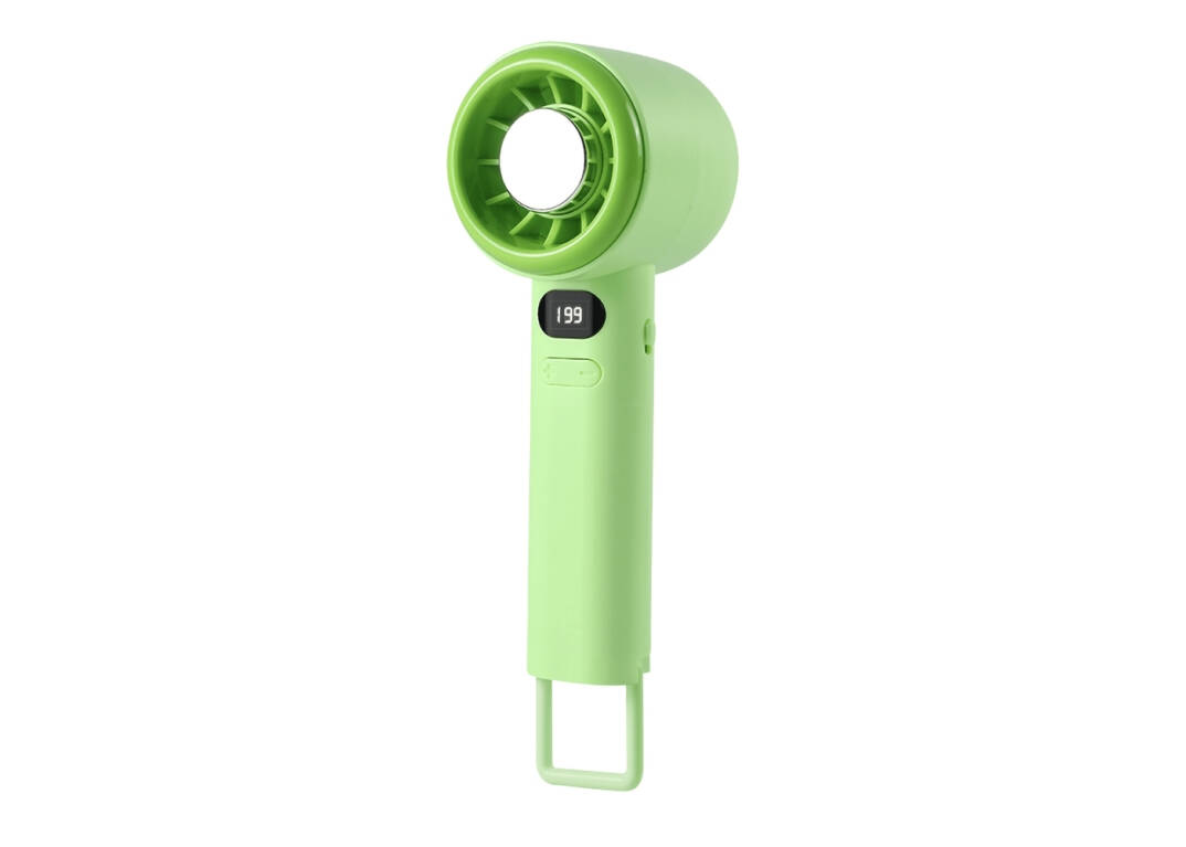 Feny FN-F40 Beyaz Minifan Ultra Sessiz LED Göstergeli Şarjlı Turbo Mini El Fanı - 2