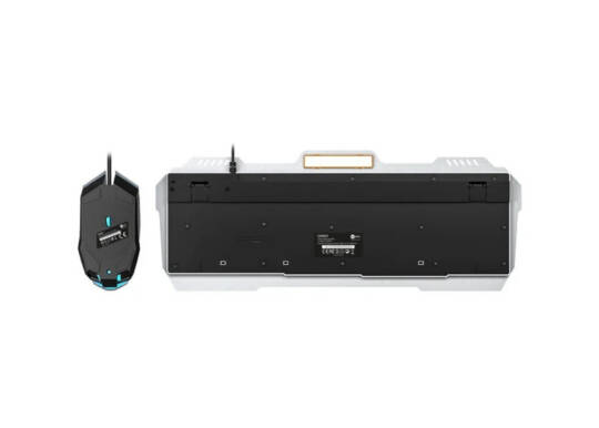 Lecoo CM107 USB Kablolu Rainbow Aydınlatmalı Türkçe Q Oyuncu Klavye   Mouse Seti Siyah - 5