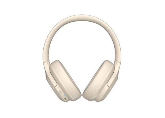 Lecoo ES208 Bluetooth 5.3 Kablosuz Mikrofonlu Kulak Üstü Kulaklık Krem - 2