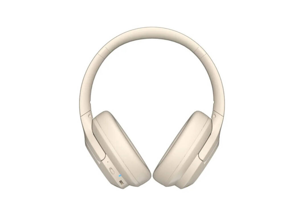Lecoo ES208 Bluetooth 5.3 Kablosuz Mikrofonlu Kulak Üstü Kulaklık Krem - 2