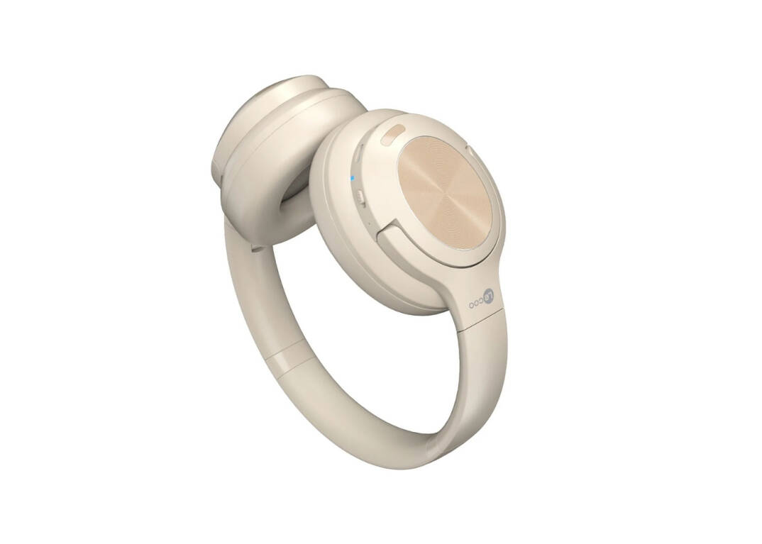 Lecoo ES208 Bluetooth 5.3 Kablosuz Mikrofonlu Kulak Üstü Kulaklık Krem - 4