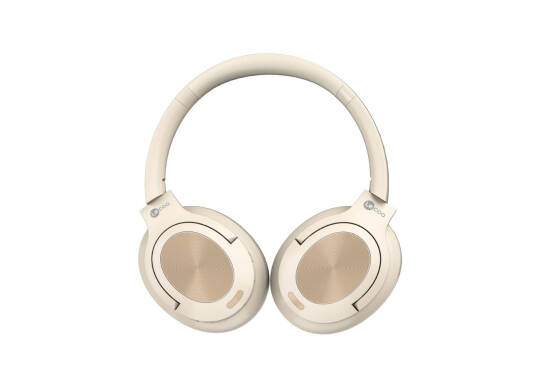 Lecoo ES208 Bluetooth 5.3 Kablosuz Mikrofonlu Kulak Üstü Kulaklık Krem - 5