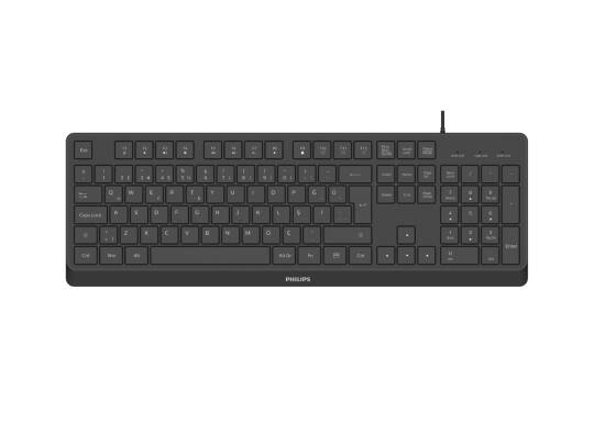 Philips SPK6238B USB Kablolu Türkçe Q Klavye Siyah
