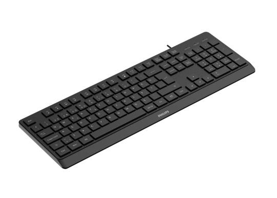 Philips SPK6238B USB Kablolu Türkçe Q Klavye Siyah - 2