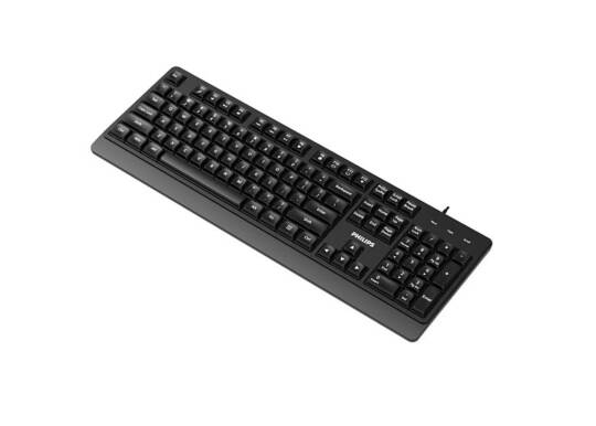 Philips SPK6247B USB Kablolu Türkçe Q Klavye Siyah - 2