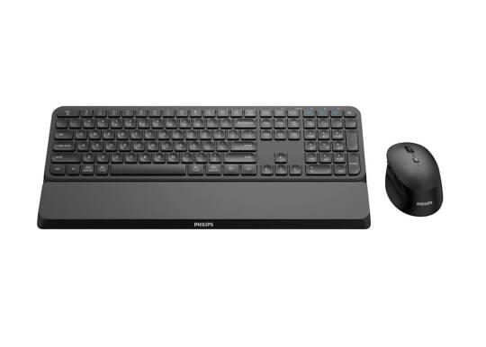 Philips SPT6607B Dual Mod 2.4GHz + 2 Kanallı Bluetooth Türkçe Q Klavye   Mouse Set Siyah - 2