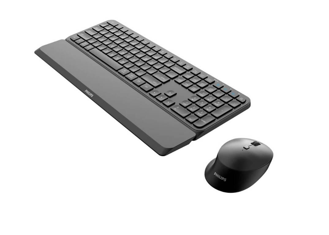 Philips SPT6607B Dual Mod 2.4GHz + 2 Kanallı Bluetooth Türkçe Q Klavye   Mouse Set Siyah - 3