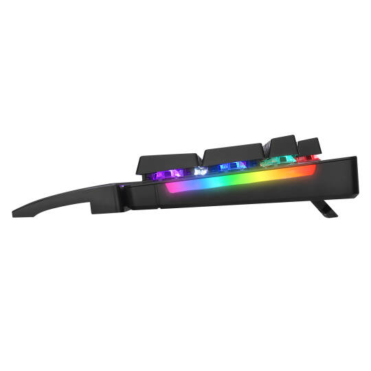 Rampage KB-R86 UMBRA Siyah USB Rainbow Aydınlatmalı Red Switch Mekanik Gaming Oyuncu Klavye - 4