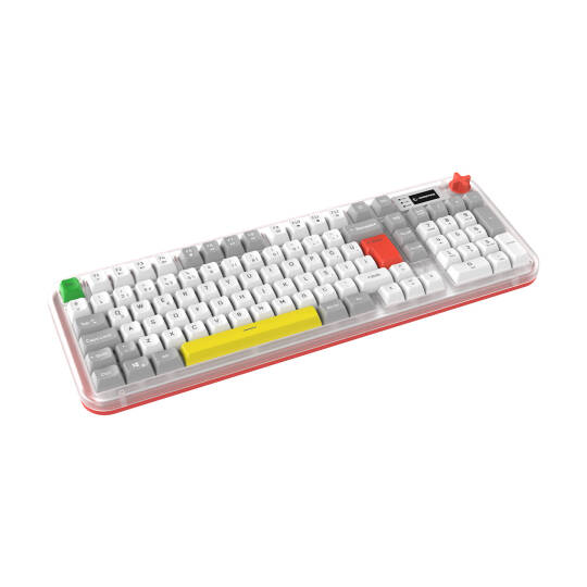 Rampage Reflect 99 Sessiz Beyaz  Gri RGB Q Membrane Oyuncu Klavyesi Rampage - 3
