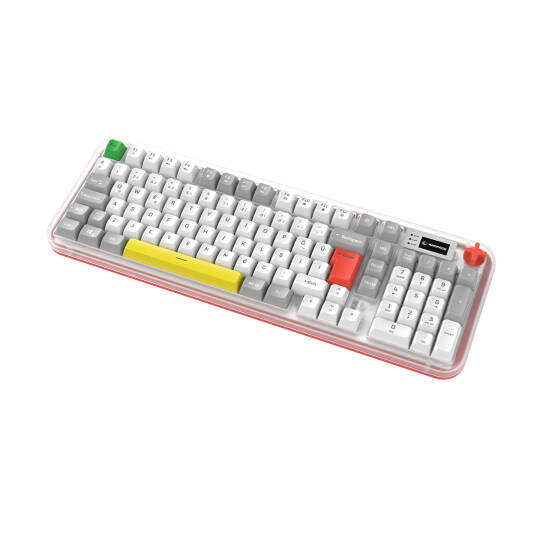Rampage Reflect 99 Sessiz Beyaz  Gri RGB Q Membrane Oyuncu Klavyesi Rampage - 5