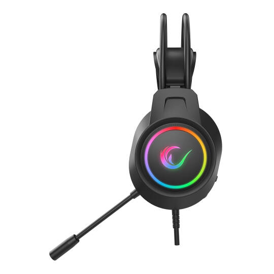 Rampage RM-K55 Kipchak Siyah RGB Led 7.1 Gaming Mikrofonlu Oyuncu Kulaklığı Rampage - 2