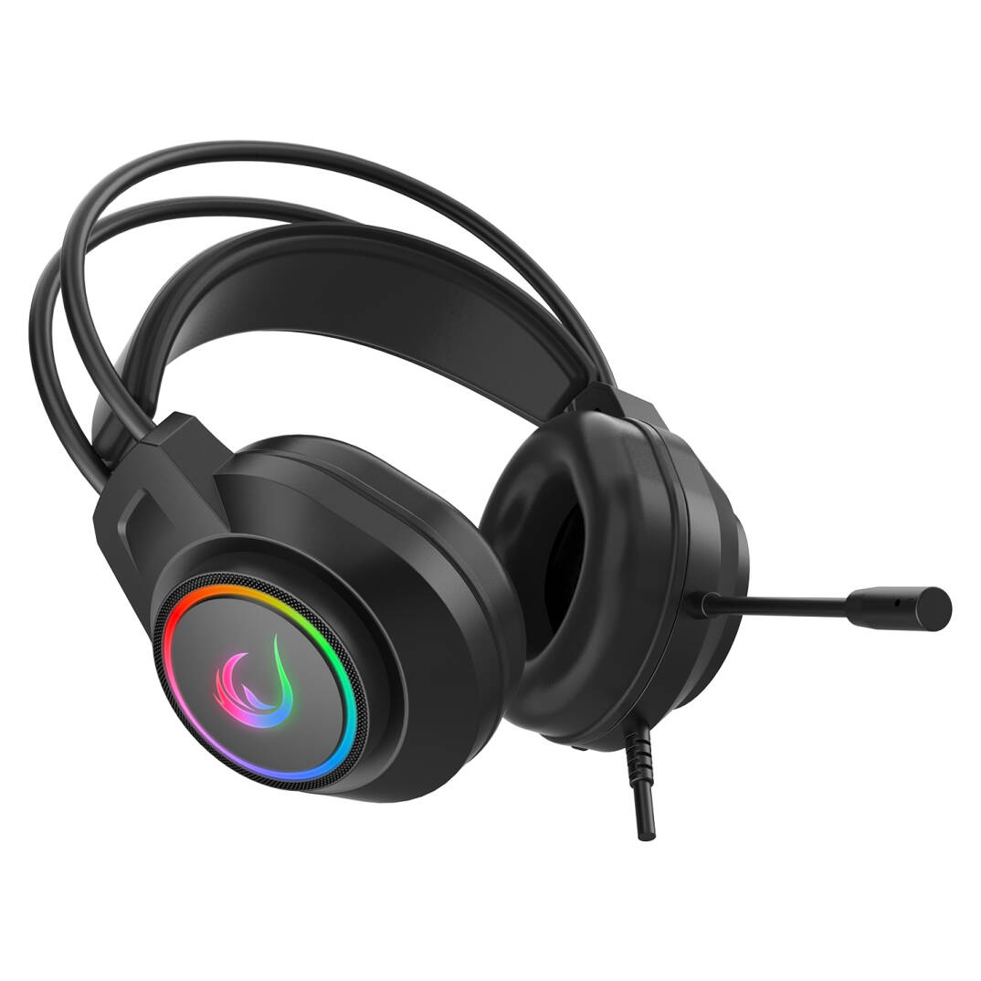 Rampage RM-K55 Kipchak Siyah RGB Led 7.1 Gaming Mikrofonlu Oyuncu Kulaklığı Rampage - 4