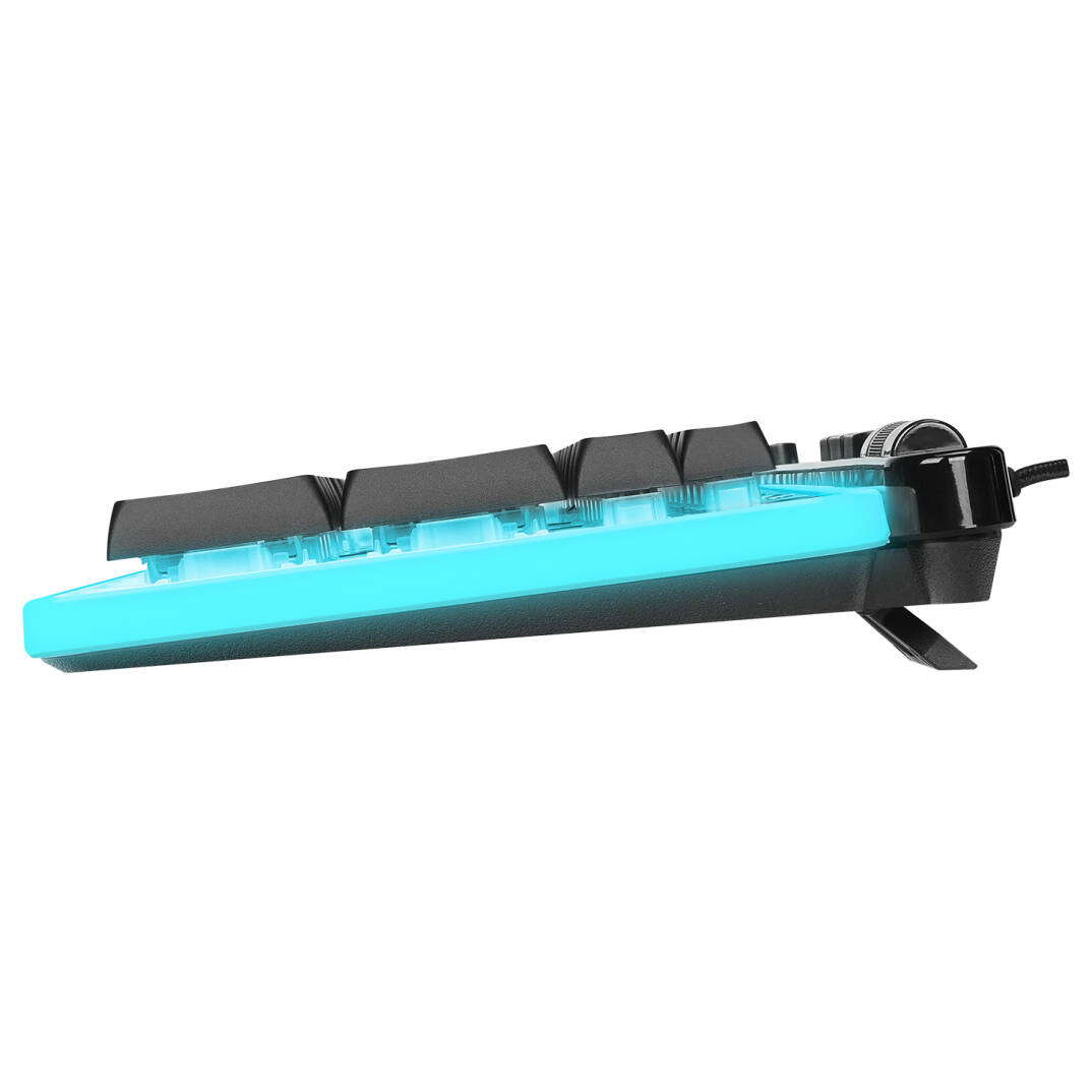 Rampage SHINE K14 Siyah USB RGB Backlight Membrane Gaming Oyuncu Klavye - 3
