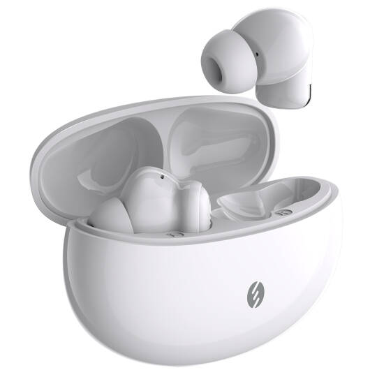 S-link Bemy Beyaz 4 Mikrofonlu ENC + ANC Bluetooth V5.3 TWS Gerçek Kablosuz Kulaklık - 3