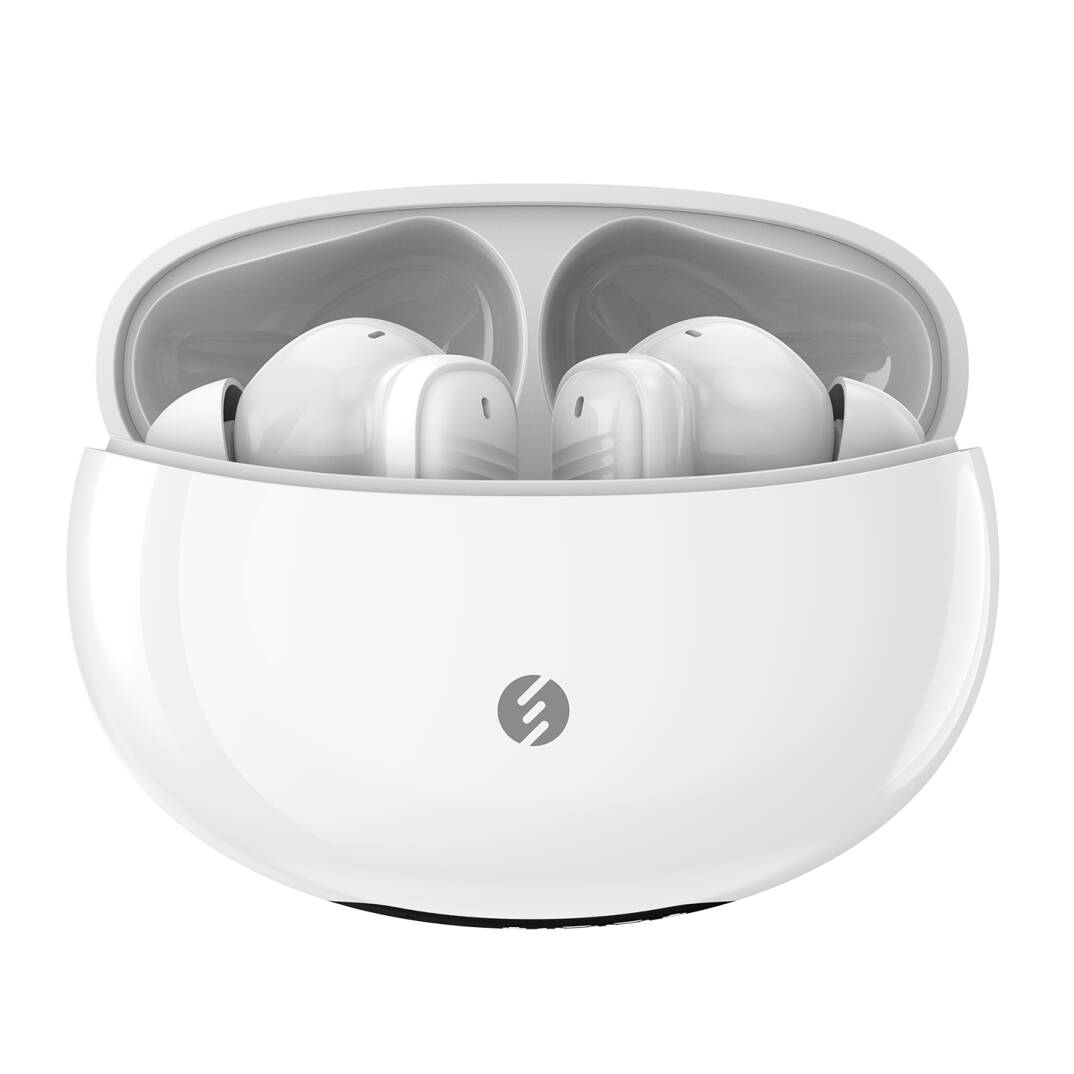 S-link Bemy Beyaz 4 Mikrofonlu ENC + ANC Bluetooth V5.3 TWS Gerçek Kablosuz Kulaklık - 4