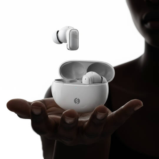 S-link Bemy Beyaz 4 Mikrofonlu ENC + ANC Bluetooth V5.3 TWS Gerçek Kablosuz Kulaklık - 7