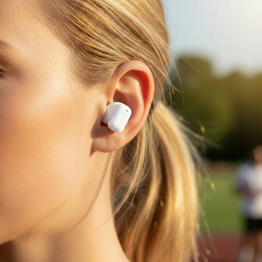 S-link Bemy Beyaz 4 Mikrofonlu ENC + ANC Bluetooth V5.3 TWS Gerçek Kablosuz Kulaklık - 8