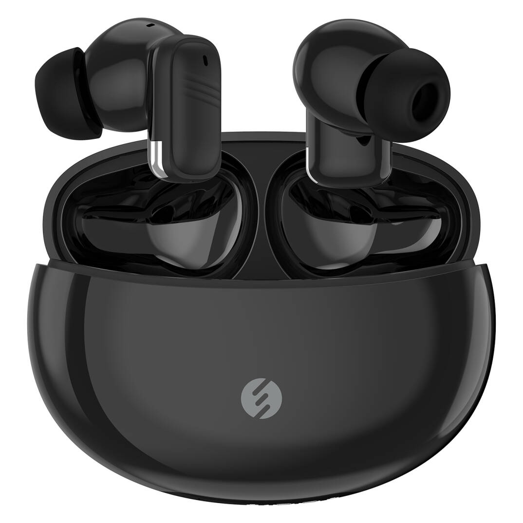 S-link Bemy Siyah 4 Mikrofonlu ENC + ANC Bluetooth V5.3 TWS Gerçek Kablosuz Kulaklık - 2
