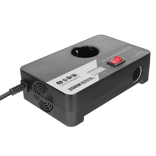 S-link SL-200W-12 200W DC12V-AC230 Çakmaktan Power Inverter - 2
