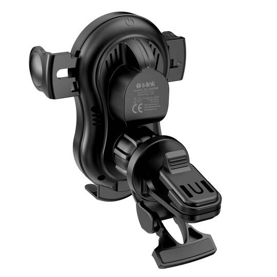 S-link SL-CW15W Otomatik 15W Sensörlü Telefon Tutucu Kablosuz Şarj Cihazı - 6