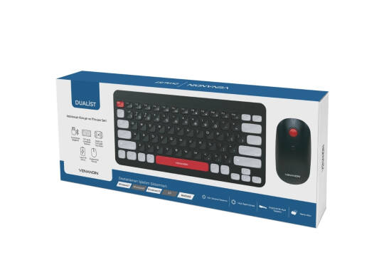 VENANDİN KMSDT-001 DUALİST KLAVYE MOUSE SETİ - 5